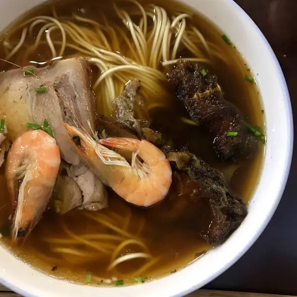 海鮮の麺