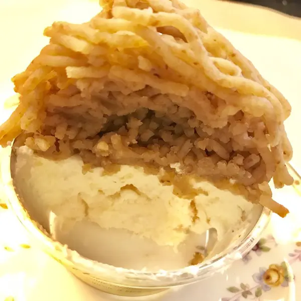 サクホロ食感のメレンゲ😍