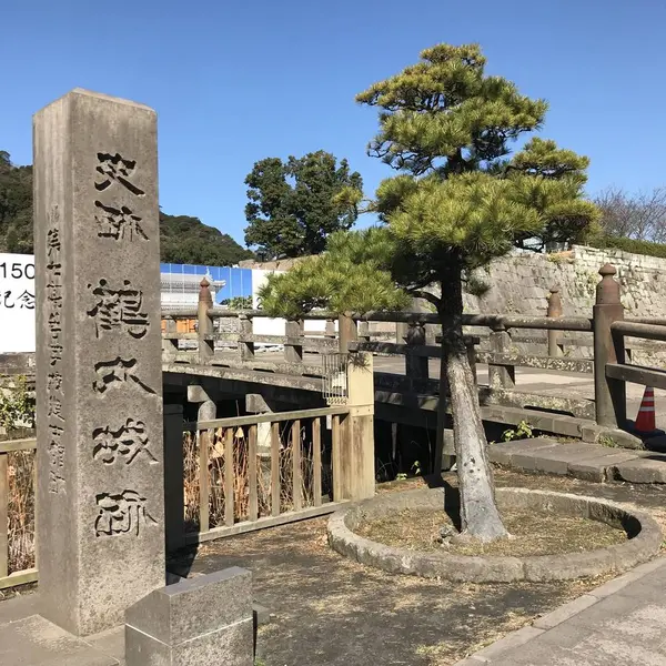 御楼門は現在再現工事中