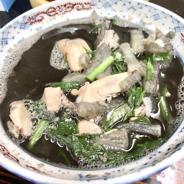 イカと大根と青菜