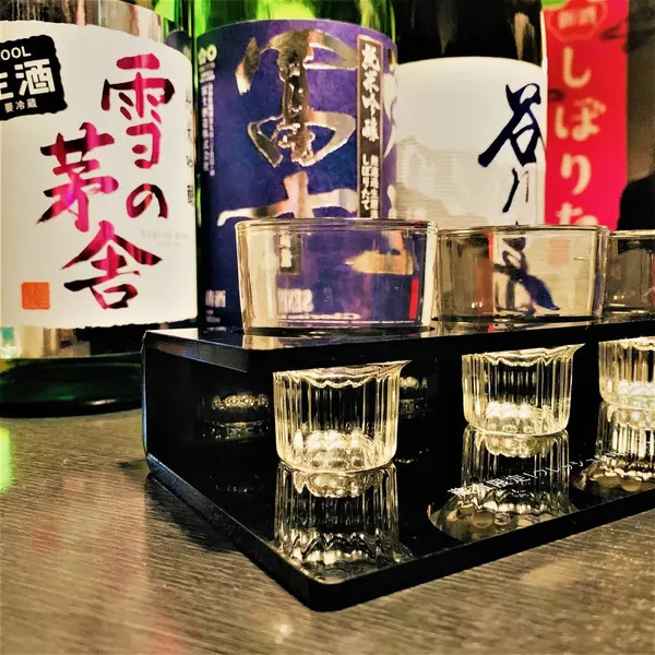 煙もくもくお刺身あり