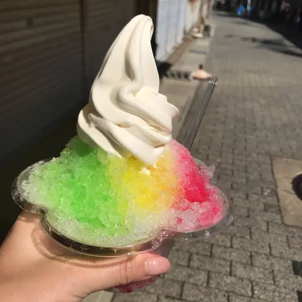 かき氷を