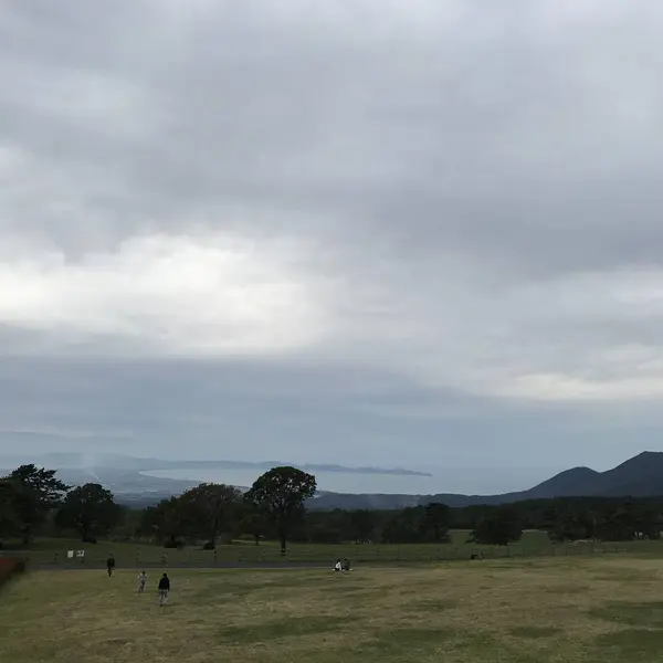 日本海を一望