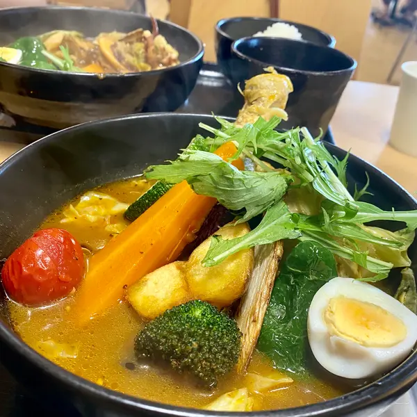 スープカレー　旬の野菜