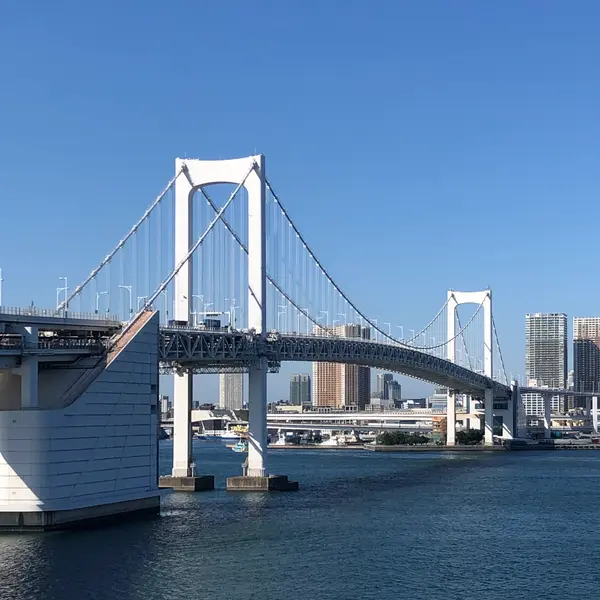 歩いて来たレインボーブリッジ