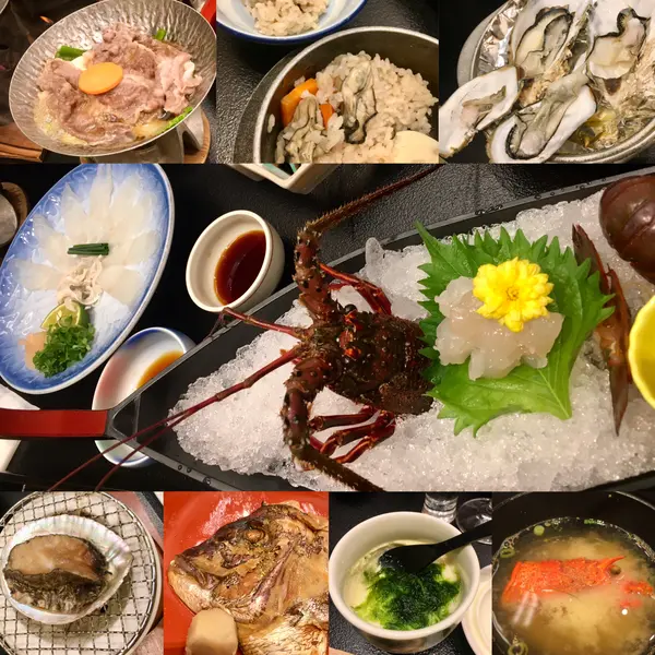 この日の夜にいただいたお料理の数々