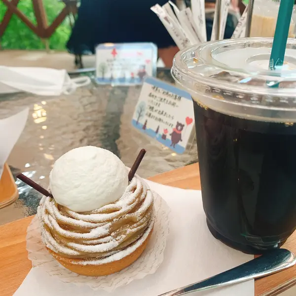 モンブラン美味でした🌰