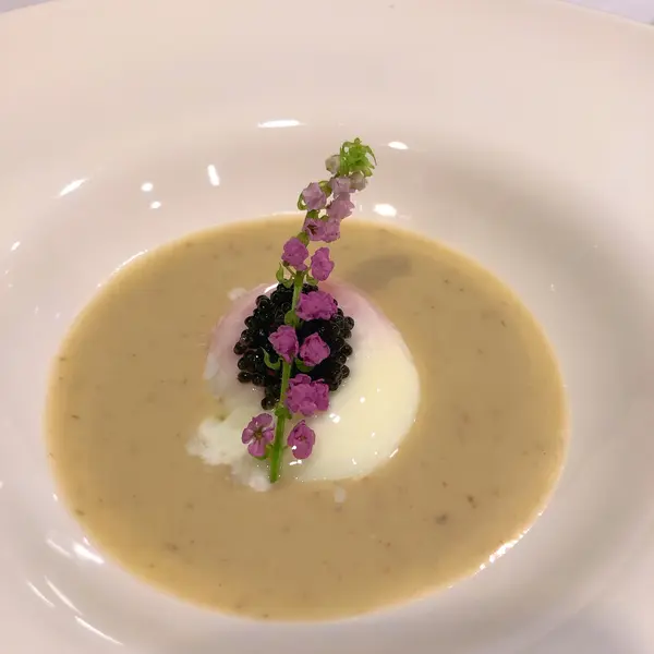 スープ　フォアグラ