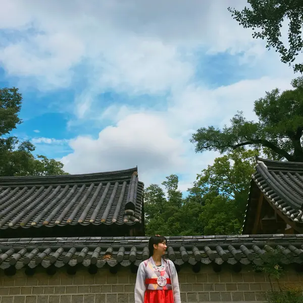한옥마을 한복 체험 2（韓屋村の韓服体験2）