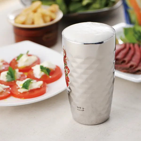 二重ビアタンブラー