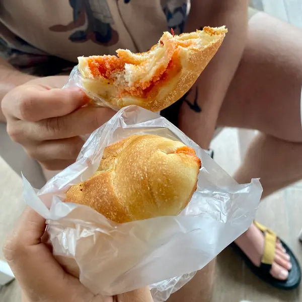 たらこの塩パン