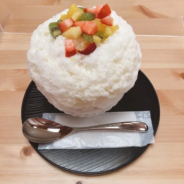 カルピス味のかき氷もあります