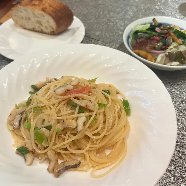 鱧を使ったパスタが美味しかったです