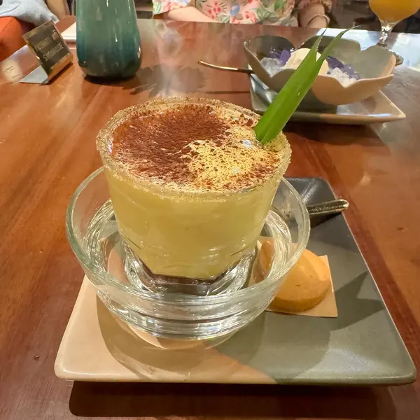 ドリアン入りエッグコーヒー