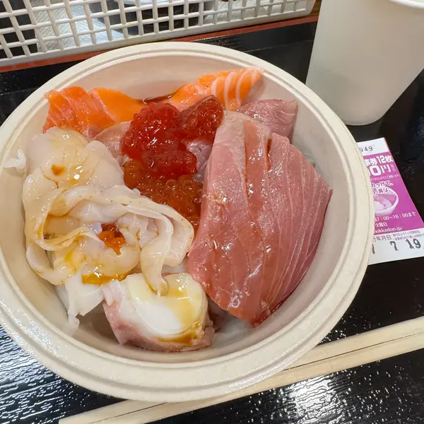 好きなものばかりののっけ丼