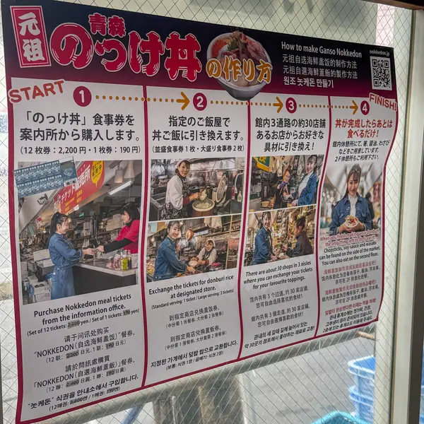 ルールは壁に掲示されてます