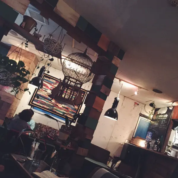 お洒落な店内