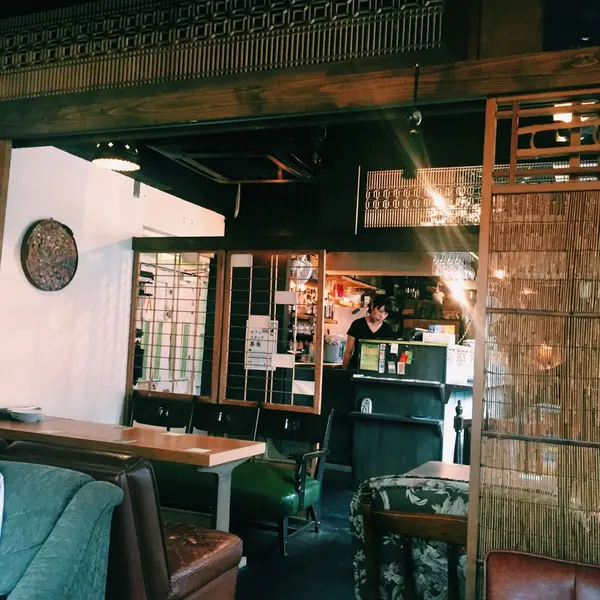 レトロな店内