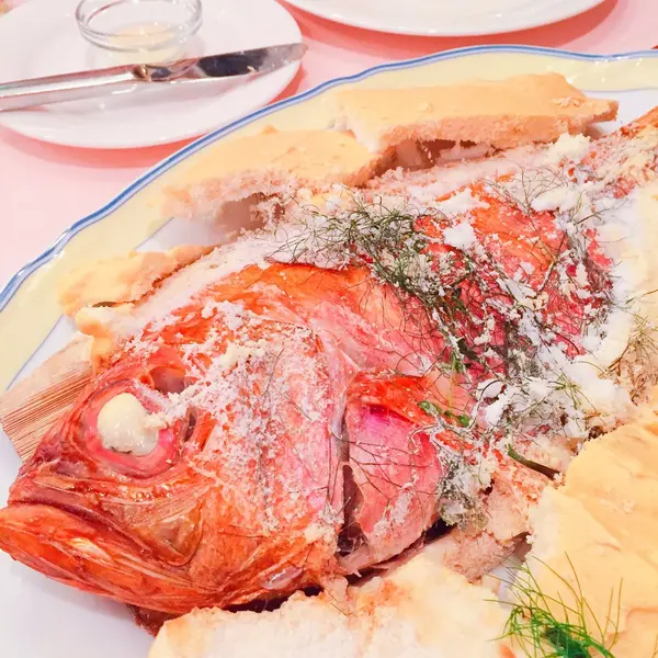 ディナーは下田の幸を堪能。