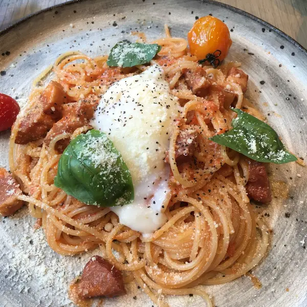 メインのパスタ