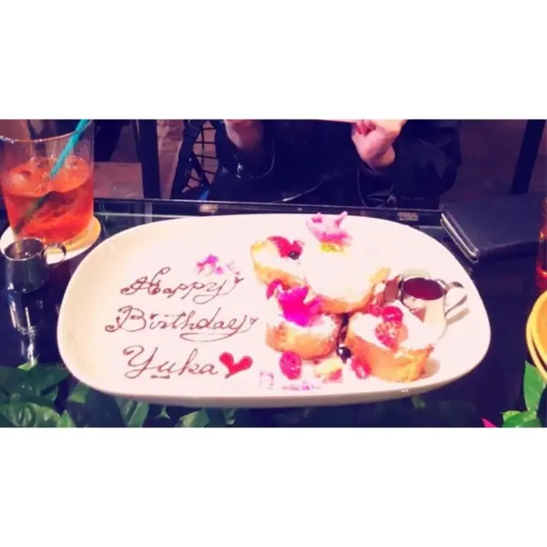 バースデーサプライズにも対応🌸