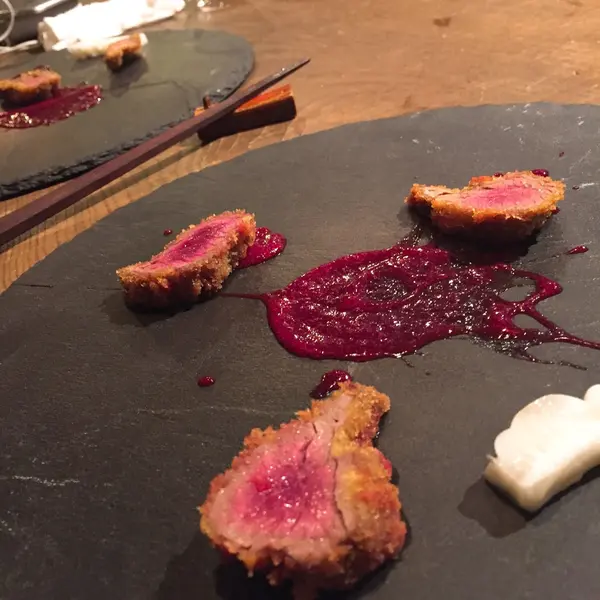 鹿肉！