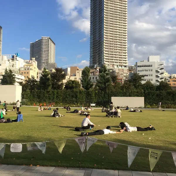 一番の魅力は芝生