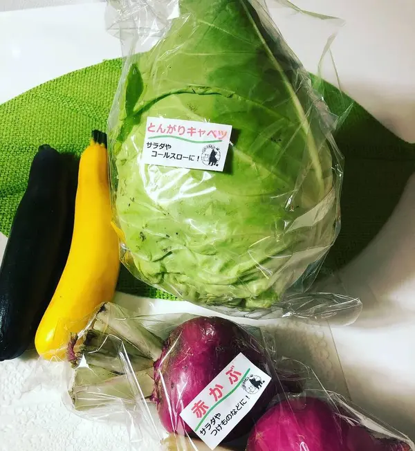 マルシェの野菜たち