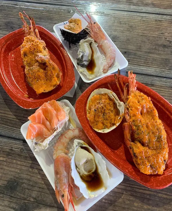 身がぷりぷりのエビ🦐、おいしすぎます！