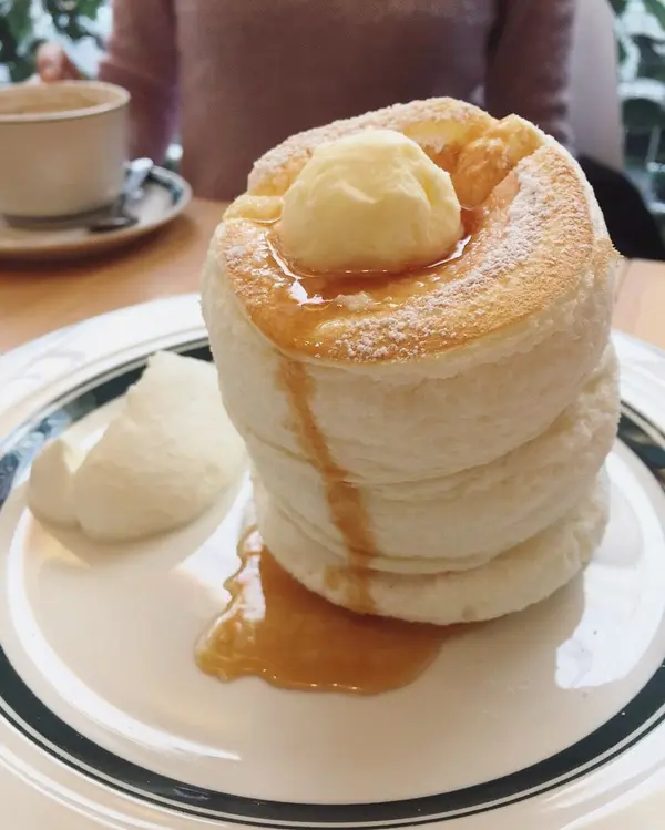 シロップとバターでシンプルに＊