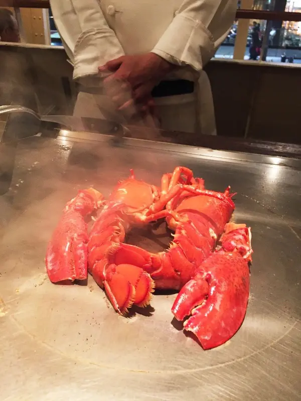 ステーキももちろんロブスターも
