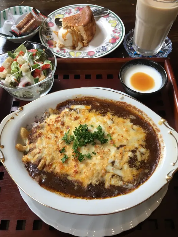 焼きチーズカレーセット ￥800