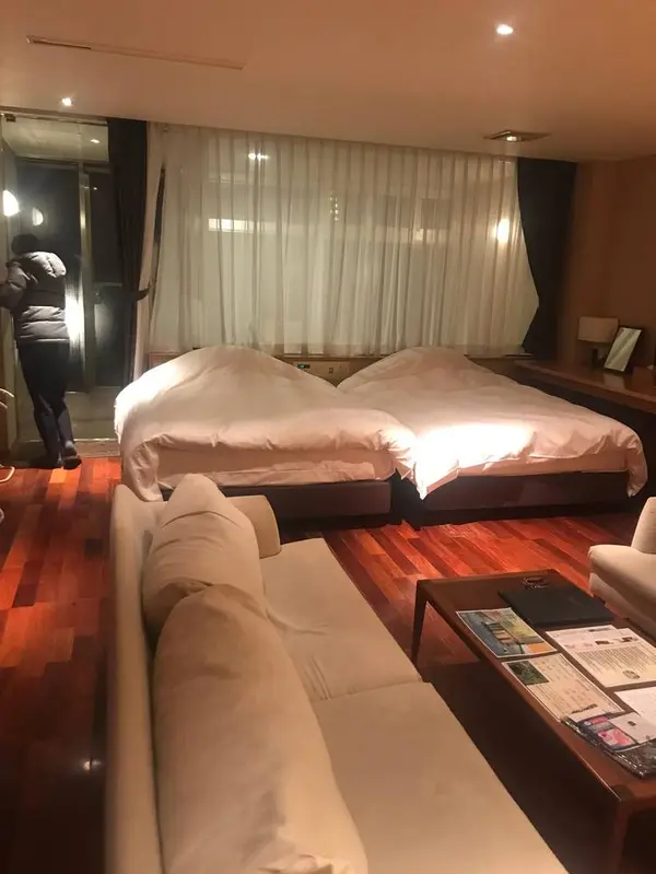 部屋は洋室特別室　内風呂付きです。