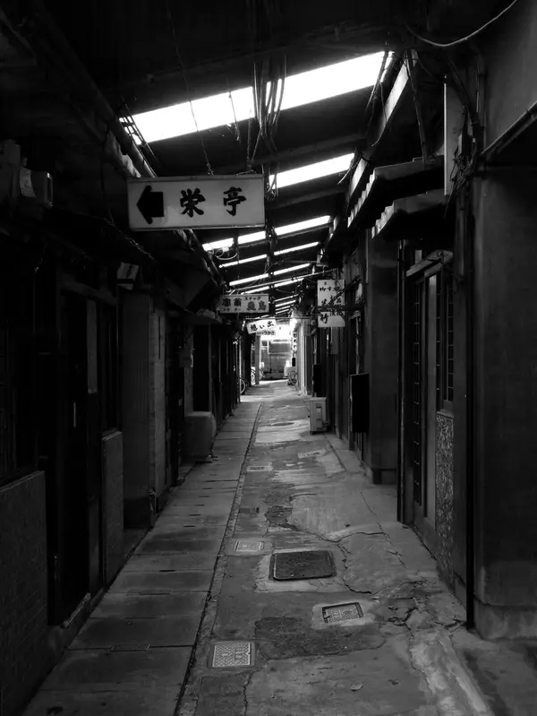 大垣駅南で最も怪しい路地