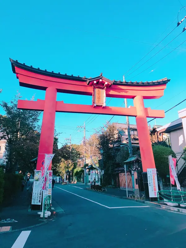 南参道の鳥居