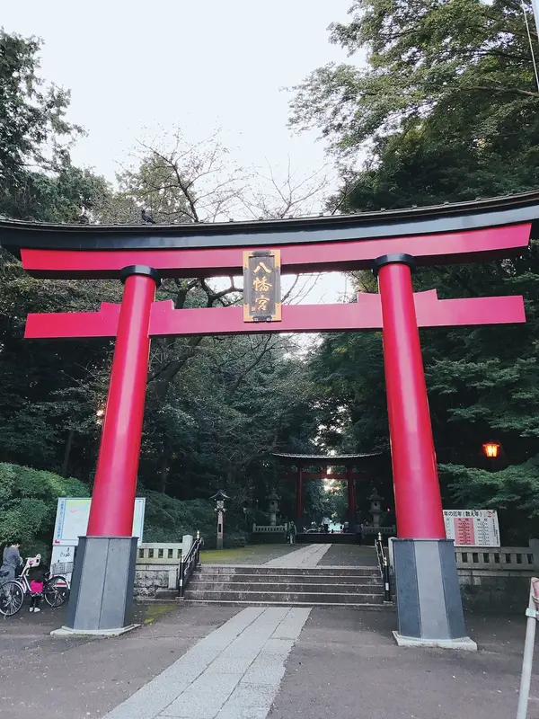 正参道の鳥居