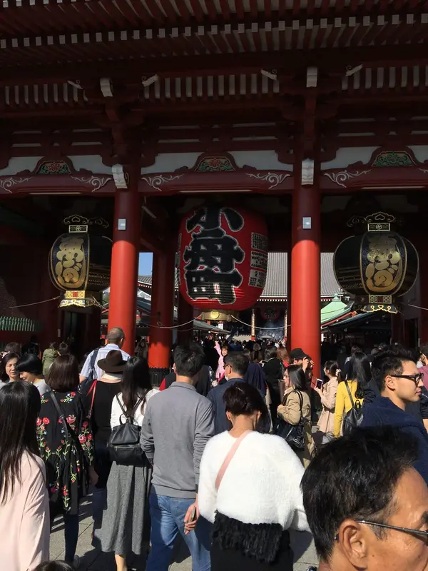 もうちょっとで浅草寺