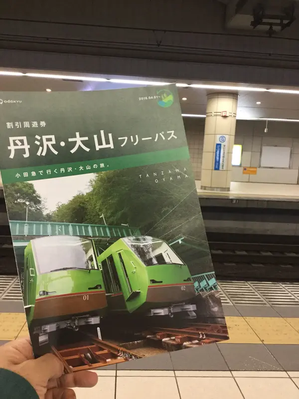 小田急の丹沢大山フリーパス切符