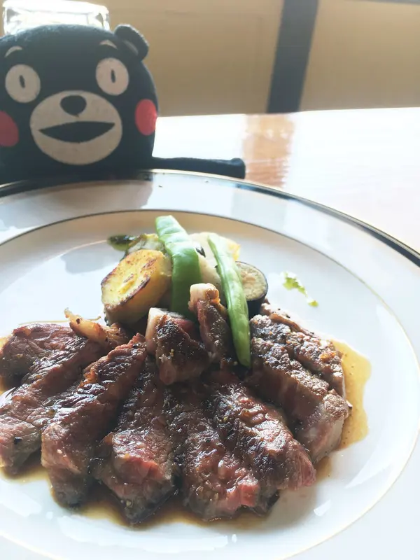 絶品あか牛ステーキ