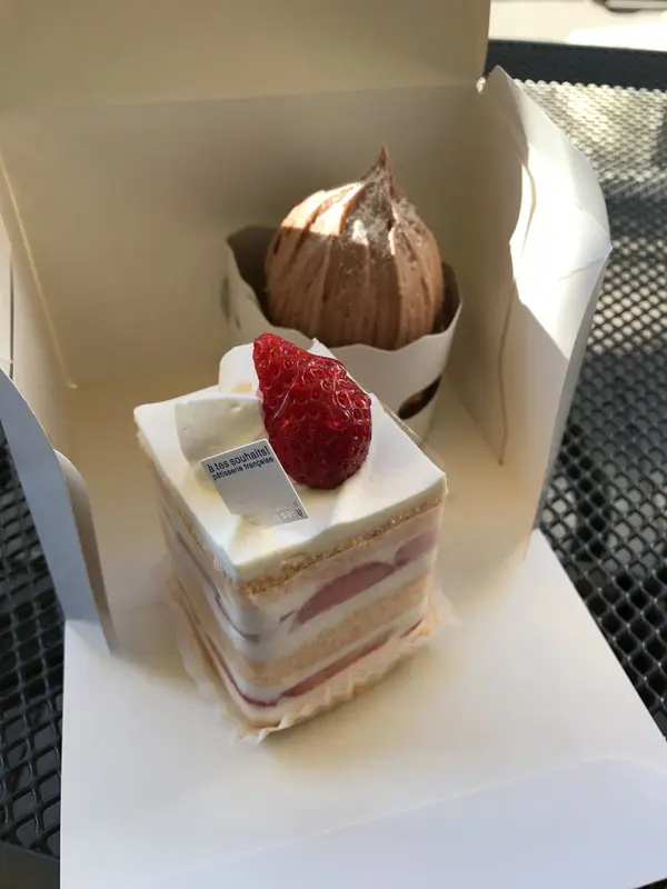 ガトーフレーズとモンブラン
