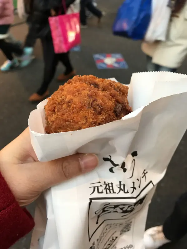 名物のメンチカツ