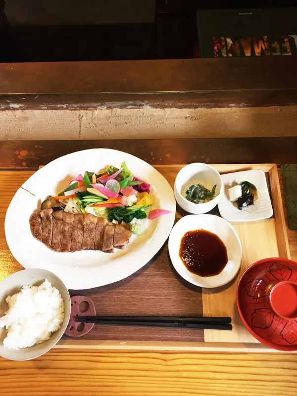 豊後牛ステーキランチ