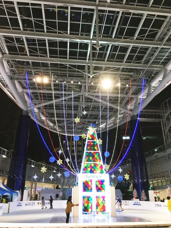 オワシス21の1階