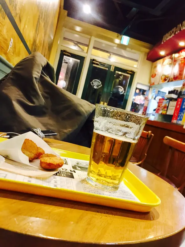 散歩の〆はここで一杯🍻