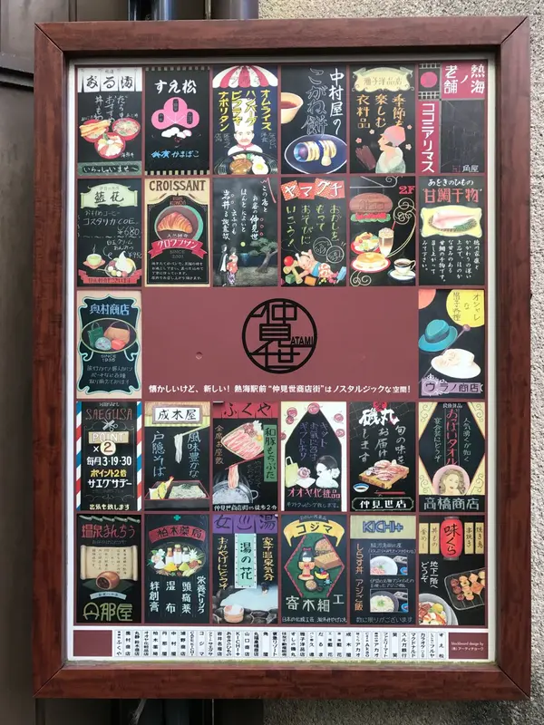 仲見世商店街のマップ！