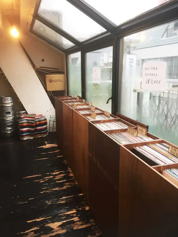 中古レコードコーナー