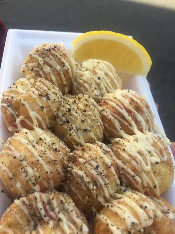 ブラックペッパーマヨたこ焼き