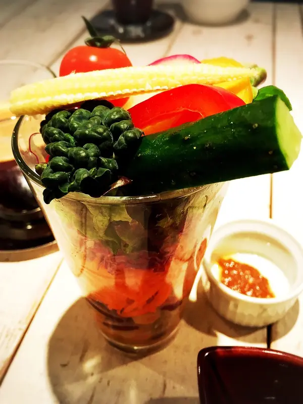 高原サラダパフェ
