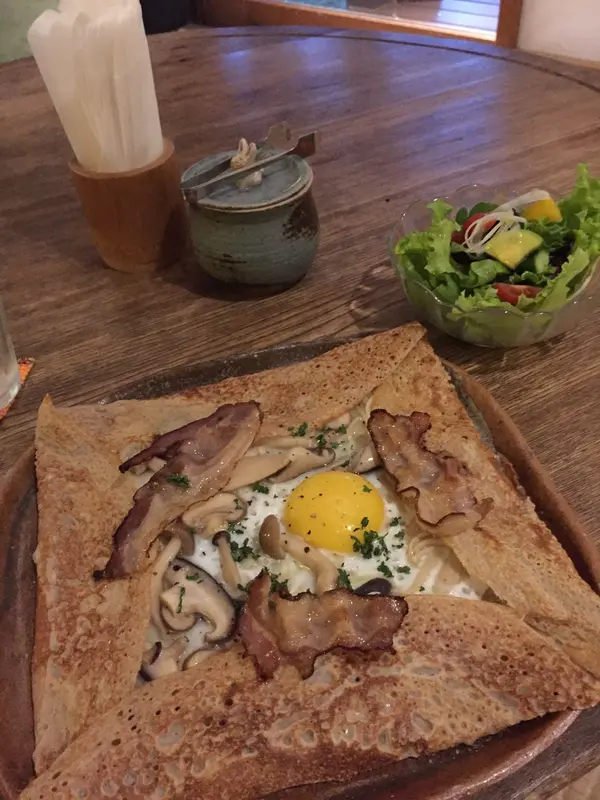 名物！そば粉ガレット(о´∀`о)