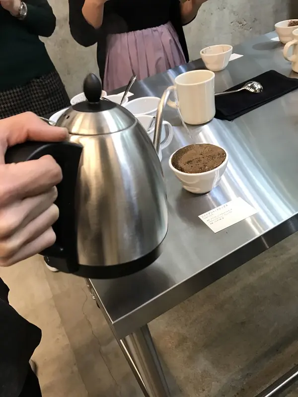 カッピングとは味見